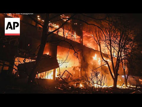 YouTube video thumbnail: Russia Attacks Kharkiv as US Halts Some Weapon Shipments to Ukraine
