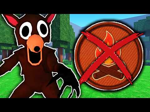 Cómo pasar 99 Noches en el Bosque SIN FOGATA | Roblox