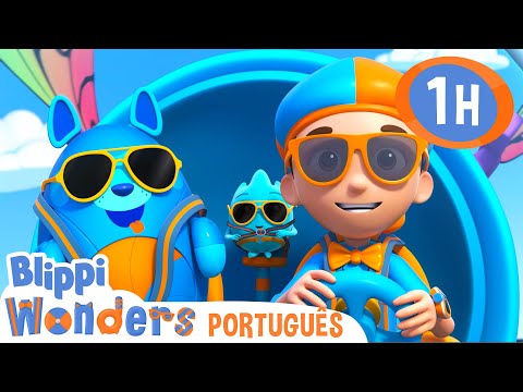 Vamos Curtir o Verão com o Blippi! | MARATONA DO BLIPPI! | Desenhos Animados Infantis em Português