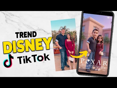 Como fazer a trend Disney do tiktok mais de uma vez!! Foto Disney pixar.