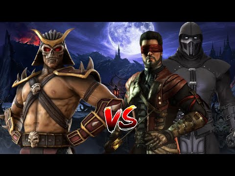 Shao Kahn vs Noob & Kenshi! ¿Podrá con ambos? 🔥🥋 | Mortal Kombat 9