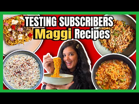 Rating My SUBSCRIBERS MAGGI Recipes Part-2 | #tamilrecipes