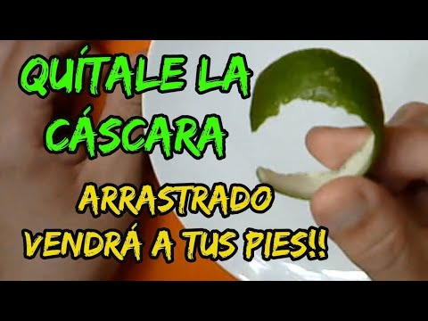 AMARRE DE AMOR SOLO CON LIMÓN VENDRÁ ARRASTRADO A TUS PIES HOY MISMO! hechizo, ritual