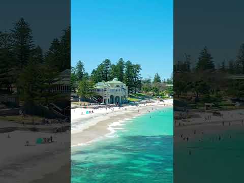 Today, we're getting our daily dose of vitamin sea at #CottesloeBeach 🩵