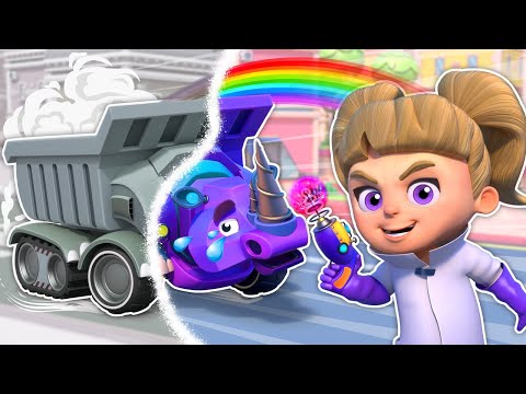 ¡LA VILLANA MALVADA se roba los COLORES de la Ciudad! ¡Ayuda TIGEARS! 🚔 Equipo de Rescate