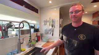 Sketch To Sea: Cooking dinner for the crew