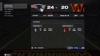 CHAMPIONS LEAGUE PATRIOTS vs WASHINGTON