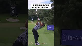 Dustin Johnson SHOOTS A 64 IN ROUND 2 at LIV Golf Andalucía 🙌 #livgolf #golf #golfer