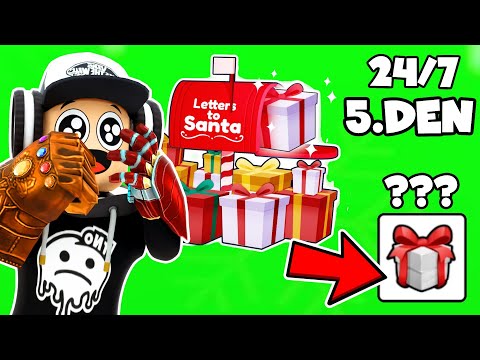 4. DEN 🎅 KOLIK HUGE POSLAL SANTA DO SCHRÁNKY 😎 Pet Simulator 99