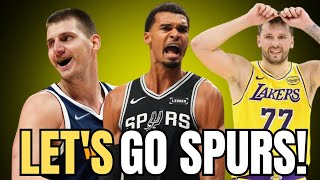 LAKERS NATION ROOTING FOR SPURS TODAY