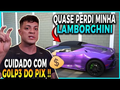 CEROL FALA COMO QUASE PERDEU SUA LAMBORGHINI DE 5 MILHÕES NO G0LP3 DO PIX