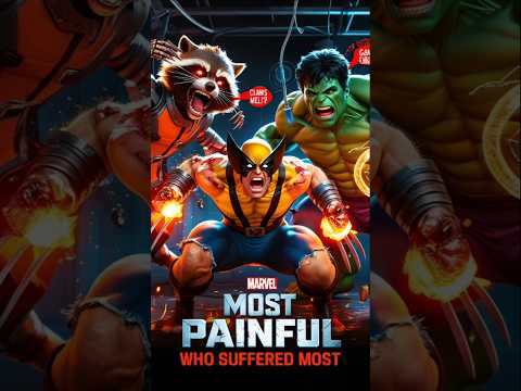 Which Marvel Transformation Was the Most Painful? 😲 Marvel Secret #shorts