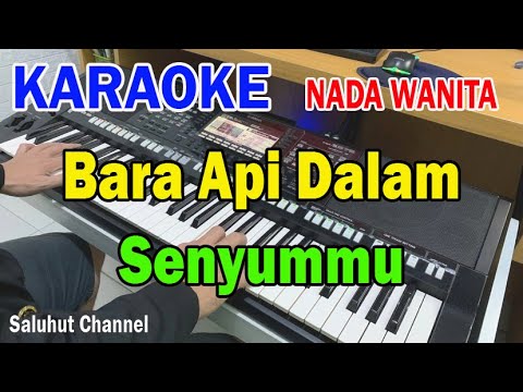 BARA API SENYUMMU ll KARAOKE NOSTALGIA ll DIAN PIESESHA ll NADA WANITA D=DO