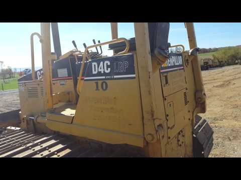 1997 caterpillar D4C LGP Series 3 Bull Dozer Crawler...