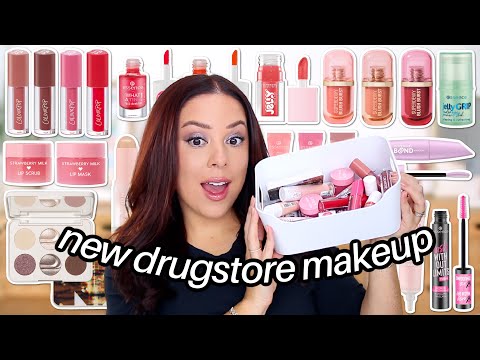 I tried ALL the new VIRAL drugstore makeup (what’s *truly* worth trying)