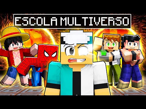 ESCOLA do MULTIVERSO- O FILME | Minecraft