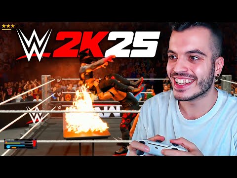 MI PRIMERA LUCHA en WWE 2K25