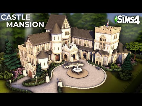 Sims 4: CASTLE MANSION BUILD 🏰: Storybook Nursery (No CC)