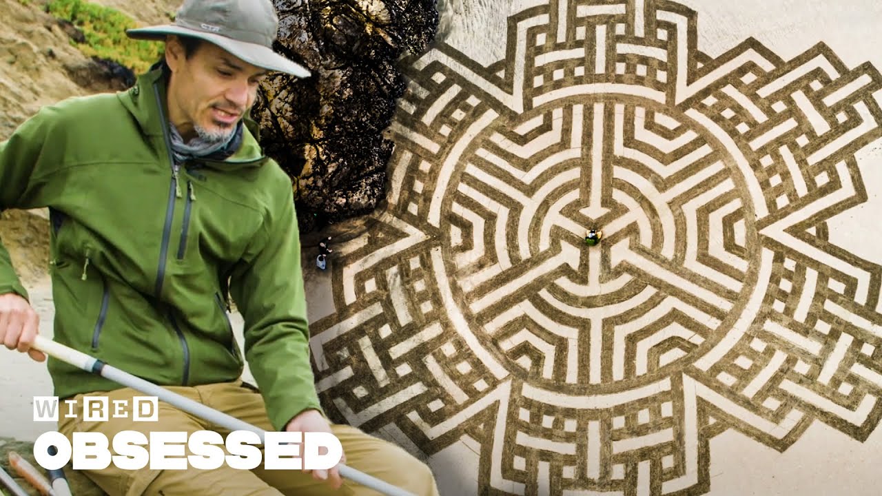 How This Guy Makes Amazing Sand Art - Obsessed