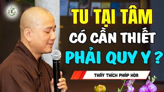 Tu tại tâm có cần thiết phải quy y 5 giới? - Vấn Đáp Thầy Thích Pháp Hòa