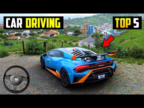Top 5 car driving games for android 2025 l Best car games for android