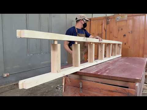 Instructions For Building A Set Of Beautiful, Stylish Wooden Doors // Easy Home Woodworking Methods