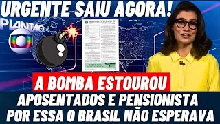 INÉDITO: ACABOU DE SAIR COMUNICADO DO INSS E MUDA PARA APOSENTADOS E PENSIONISTAS É OFICIAL