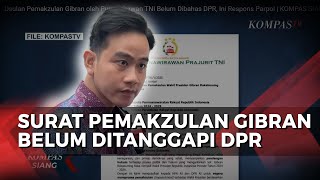 DPR Belum Bahas Usulan Pemakzulan Gibran oleh Purnawirawan TNI, Parpol Merespons