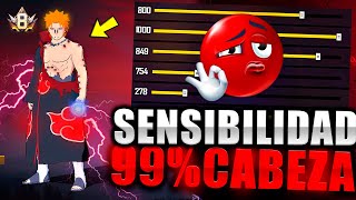 ¡NUEVA SENSIBILIDAD H4CKER PARA ESTA ACTUALIZACION! 💀🔥 (PARA DAR TODO ROJO EN FREE FIRE) 2025 👺⚙