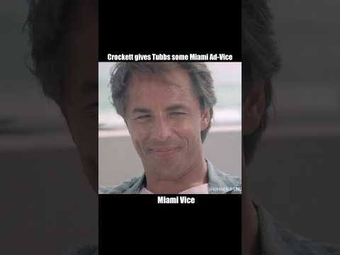 Why Crockett Was The Coolest Cop On Television #miamivice #80s #classic