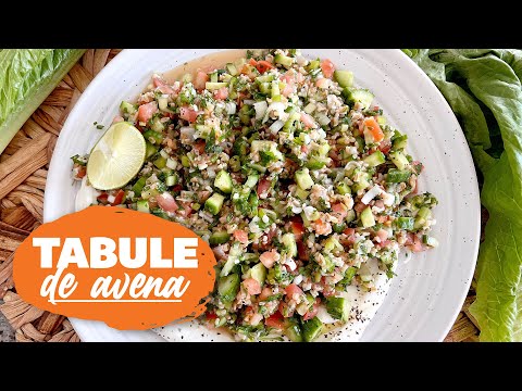 TABULE DE AVENA (una versión distinta y deliciosa)