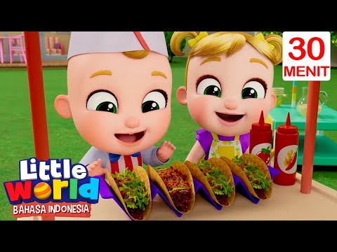 Manis dan Pahit, Apa itu Rasa? | Little World Bahasa Indonesia | Kartun dan Lagu Anak