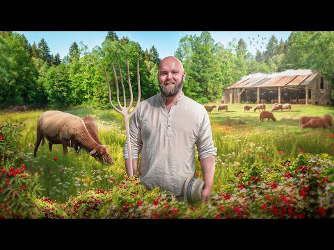 LA FERME 100% AUTONOME en EAU, VIANDE, LÉGUMES, plantes aromatiques et perpétuelles