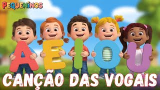 Aprenda as Vogais! A, E, I, O, U - Canção Divertida e Educativa para Crianças
