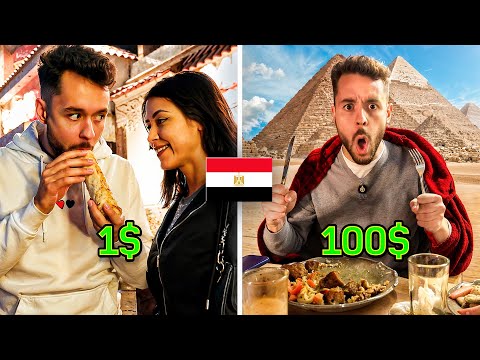 RESTAURANTE DE $1 VS $100 EN EGIPTO - TheGrefg