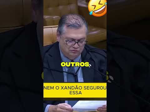 Flávio Dino rebate xingamentos e faz Moraes cair na risada🤣