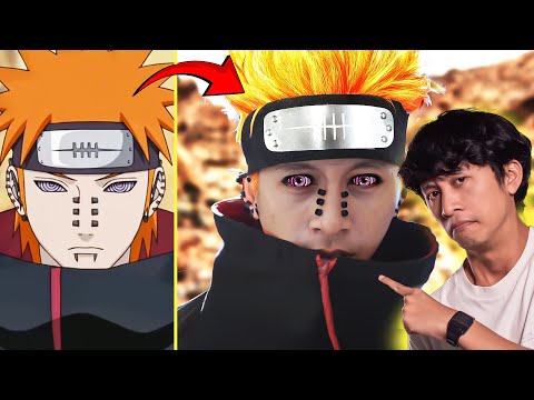30 Hari Bikin PAIN AKATSUKI VS KONOHA in Real Life