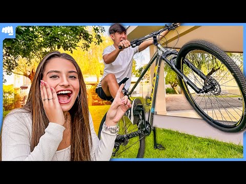 ELE DEU GRAU COM A BIKE E A MISS FICOU IMPRESSIONADA!!