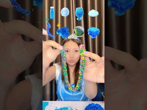 MUKBANG MAKANAN BIRU 🩵
