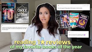 reading vile but valid reviews of my favorite books of the year 🫣🚫⭐️