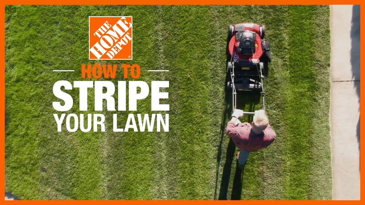 How to Stripe Your Lawn
