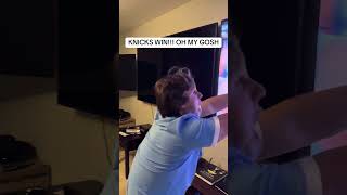 Knicks win!!! Game of the year! #trending #knicks #nba #nbafinals #spurs