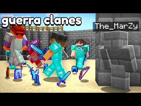 Descubro un CLAN que HA DECLARADO la GUERRA en Minecraft