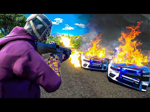 Cops Start Turf Gang War In GTA 5 RP