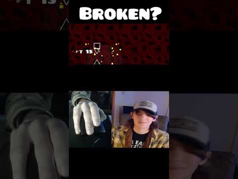 Geometry Dash Stereo Madness Halloween Version Broke and is evil #shorts