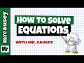 Solving Linear Equations and Clearing Fractions