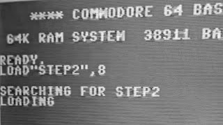 Schrittmotorsteuerung C64  2'13''