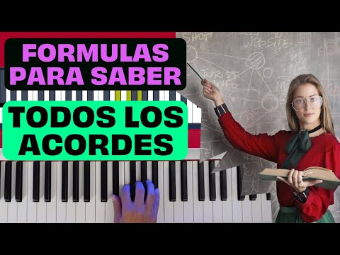 Fórmulas Para Saber Todos los Acordes de Piano