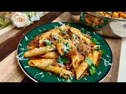 La RECETA de PASTA más DELICIOSA que COMERÁS! Pasta PENNE RIGATE! #pastapasta