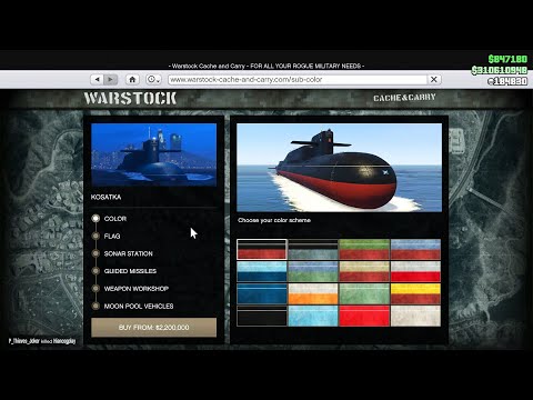 GTA 5 - How To Buy The New Submarine! - The Cayo Perico Heist DLC